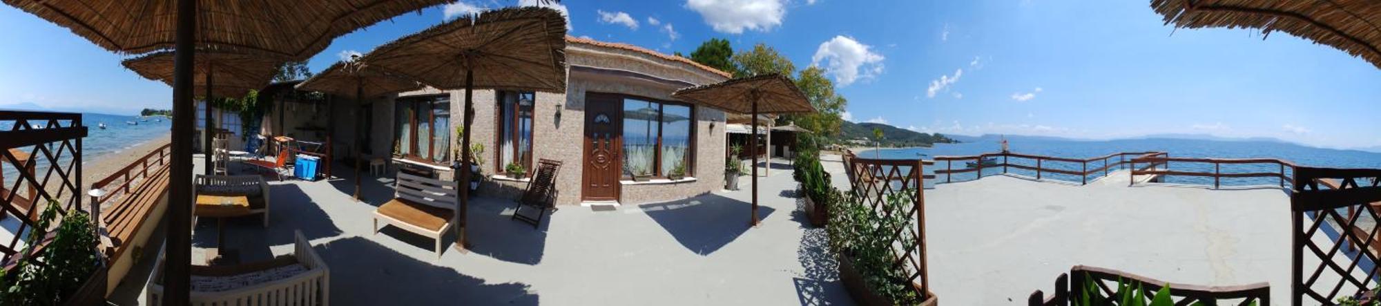 Stone Villa Inside Sea- Kids'Land Platanidia Exteriér fotografie